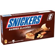 Barre Glacée X6 228g Snickers